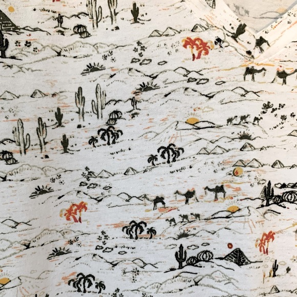 A.N.A. Cactus Camel Soft V-Neck Top - Picture 3 of 6